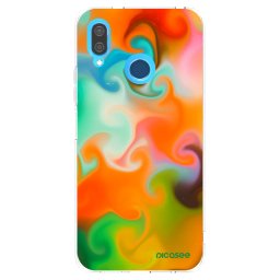 Átlátszó szilikon tok az alábbi mobiltelefonokra Huawei P20 Lite - Juice