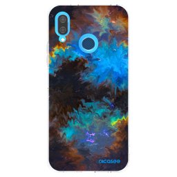 Átlátszó szilikon tok az alábbi mobiltelefonokra Huawei P20 Lite - Space