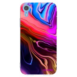 Átlátszó szilikon tok az alábbi mobiltelefonokra Apple iPhone XR - Electric