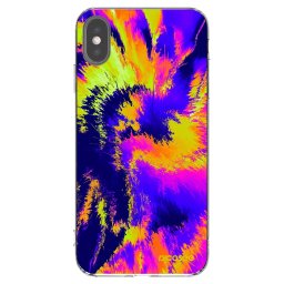 Átlátszó szilikon tok az alábbi mobiltelefonokra Apple iPhone XS Max - Burn