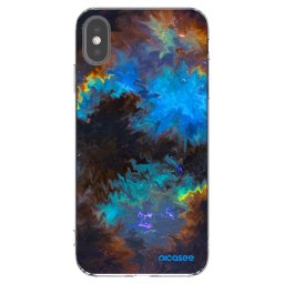 Átlátszó szilikon tok az alábbi mobiltelefonokra Apple iPhone XS Max - Space