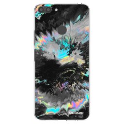 Átlátszó szilikon tok az alábbi mobiltelefonokra Huawei P Smart - Magnetic