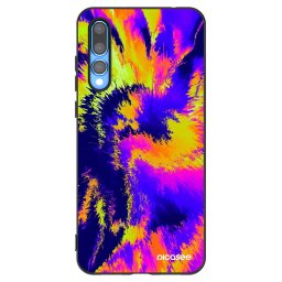 Fekete szilikon tok az alábbi mobiltelefonokra Huawei P20 Pro - Burn