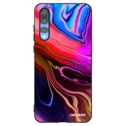 Fekete szilikon tok az alábbi mobiltelefonokra Huawei P20 Pro - Electric