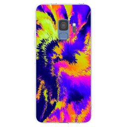 Átlátszó szilikon tok az alábbi mobiltelefonokra Samsung Galaxy S9 G960F - Burn