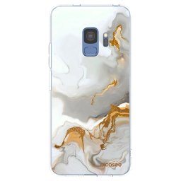 Átlátszó szilikon tok az alábbi mobiltelefonokra Samsung Galaxy S9 G960F - Her