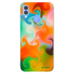 Átlátszó szilikon tok az alábbi mobiltelefonokra Huawei P Smart 2019 - Juice