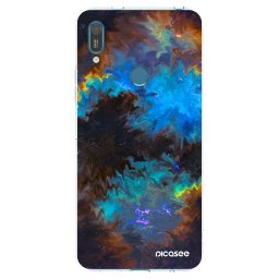 Átlátszó szilikon tok az alábbi mobiltelefonokra Huawei Y7 2019 - Space