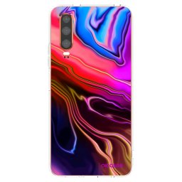 Átlátszó szilikon tok az alábbi mobiltelefonokra Huawei P30 - Electric