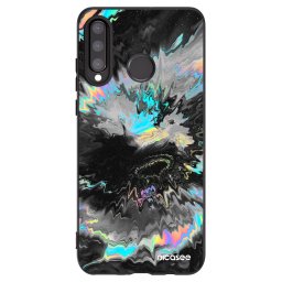 Fekete szilikon tok az alábbi mobiltelefonokra Huawei P30 Lite - Magnetic