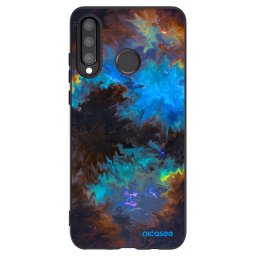 Fekete szilikon tok az alábbi mobiltelefonokra Huawei P30 Lite - Space