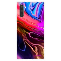 Átlátszó szilikon tok az alábbi mobiltelefonokra Samsung Galaxy Note 10 N970F - Electric