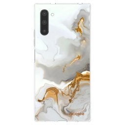 Átlátszó szilikon tok az alábbi mobiltelefonokra Samsung Galaxy Note 10 N970F - Her