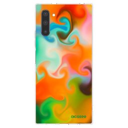 Átlátszó szilikon tok az alábbi mobiltelefonokra Samsung Galaxy Note 10 N970F - Juice