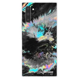 Átlátszó szilikon tok az alábbi mobiltelefonokra Samsung Galaxy Note 10 N970F - Magnetic