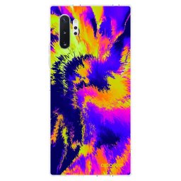 Átlátszó szilikon tok az alábbi mobiltelefonokra Samsung Galaxy Note 10+ N975F - Burn