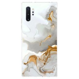 Átlátszó szilikon tok az alábbi mobiltelefonokra Samsung Galaxy Note 10+ N975F - Her