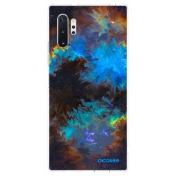 Átlátszó szilikon tok az alábbi mobiltelefonokra Samsung Galaxy Note 10+ N975F - Space