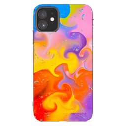 Átlátszó szilikon tok az alábbi mobiltelefonokra Apple iPhone 11 - Bubbles