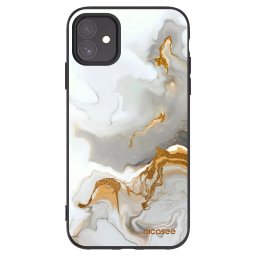 Fekete szilikon tok az alábbi mobiltelefonokra Apple iPhone 11 - Her