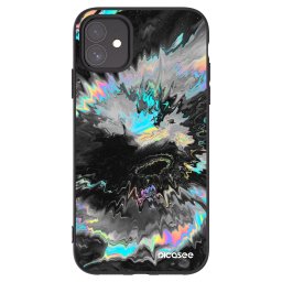 Fekete szilikon tok az alábbi mobiltelefonokra Apple iPhone 11 - Magnetic