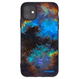 Fekete szilikon tok az alábbi mobiltelefonokra Apple iPhone 11 - Space