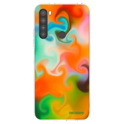 Átlátszó szilikon tok az alábbi mobiltelefonokra Xiaomi Redmi Note 8 - Juice