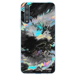 Átlátszó szilikon tok az alábbi mobiltelefonokra Huawei Nova 5T - Magnetic