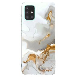 Átlátszó szilikon tok az alábbi mobiltelefonokra Samsung Galaxy A51 A515F - Her
