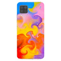 Átlátszó szilikon tok az alábbi mobiltelefonokra Huawei P40 Lite - Bubbles