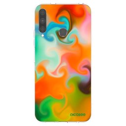 Átlátszó szilikon tok az alábbi mobiltelefonokra Huawei P40 Lite E - Juice