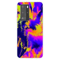 Átlátszó szilikon tok az alábbi mobiltelefonokra Huawei P40 Pro - Burn