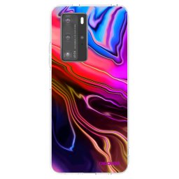 Átlátszó szilikon tok az alábbi mobiltelefonokra Huawei P40 Pro - Electric