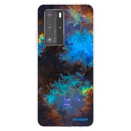 Átlátszó szilikon tok az alábbi mobiltelefonokra Huawei P40 Pro - Space