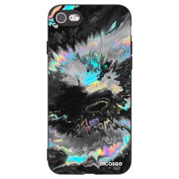 Fekete szilikon tok az alábbi mobiltelefonokra Apple iPhone SE 2020 - Magnetic