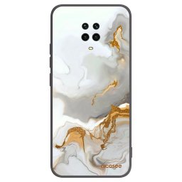 Fekete szilikon tok az alábbi mobiltelefonokra Xiaomi Redmi Note 9 Pro - Her