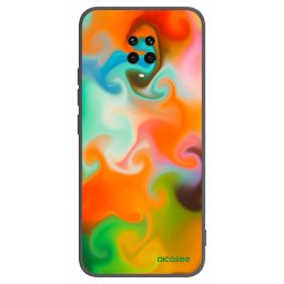 Fekete szilikon tok az alábbi mobiltelefonokra Xiaomi Redmi Note 9 Pro - Juice
