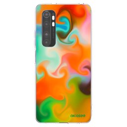 Átlátszó szilikon tok az alábbi mobiltelefonokra Xiaomi Mi Note 10 Lite - Juice