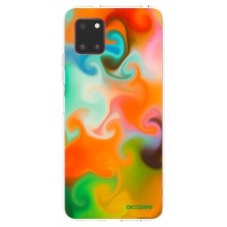 Átlátszó szilikon tok az alábbi mobiltelefonokra Samsung Galaxy Note 10 Lite N770F - Juice