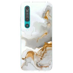 Átlátszó szilikon tok az alábbi mobiltelefonokra Xiaomi Mi 10 - Her
