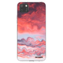 Átlátszó szilikon tok az alábbi mobiltelefonokra Huawei Y5P - Sunset