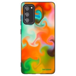 Fekete szilikon tok az alábbi mobiltelefonokra Samsung Galaxy S20 FE - Juice