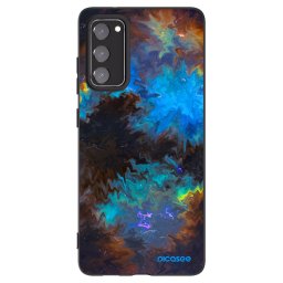 Fekete szilikon tok az alábbi mobiltelefonokra Samsung Galaxy S20 FE - Space