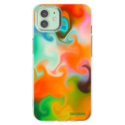 Átlátszó szilikon tok az alábbi mobiltelefonokra Apple iPhone 12 - Juice