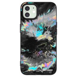 Fekete szilikon tok az alábbi mobiltelefonokra Apple iPhone 12 Pro - Magnetic