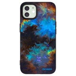 Fekete szilikon tok az alábbi mobiltelefonokra Apple iPhone 12 Pro - Space