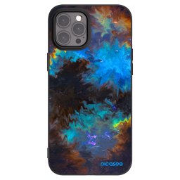 Fekete szilikon tok az alábbi mobiltelefonokra Apple iPhone 12 Pro Max - Space