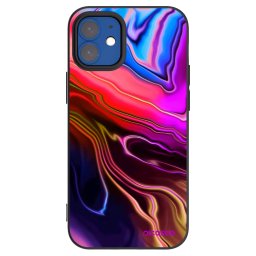 Fekete szilikon tok az alábbi mobiltelefonokra Apple iPhone 12 mini - Electric