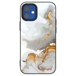 Fekete szilikon tok az alábbi mobiltelefonokra Apple iPhone 12 mini - Her
