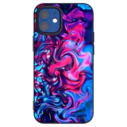 Fekete szilikon tok az alábbi mobiltelefonokra Apple iPhone 12 mini - Redlight